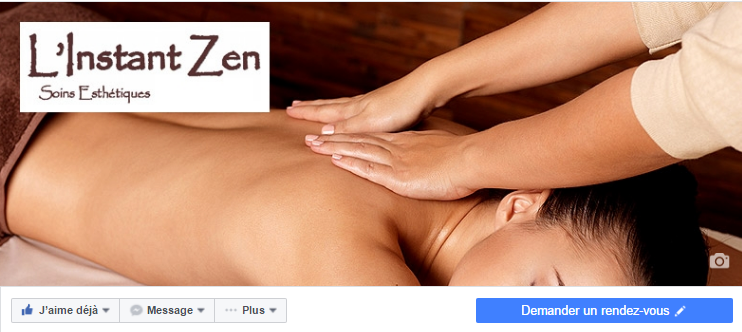 Page Facebook de L'Instant Zen